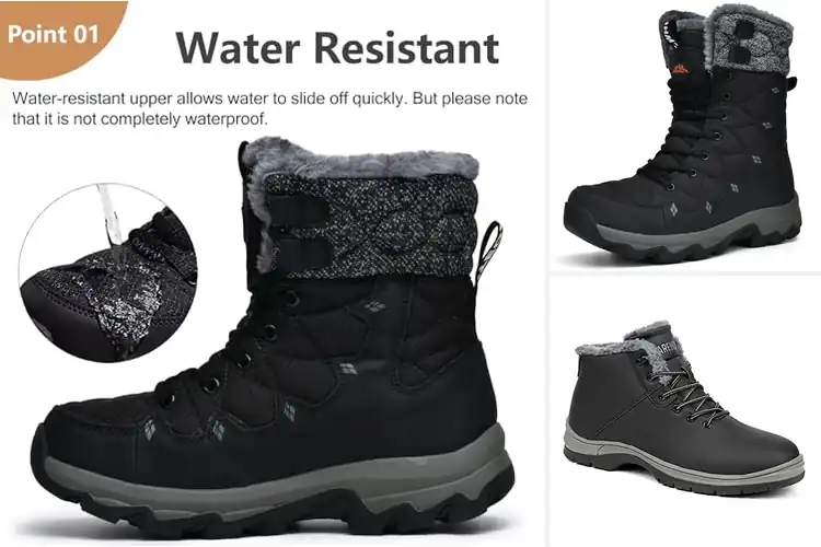 Detailed view of Best Water Resistant Winter Boots For Men