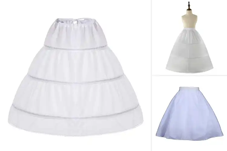 Detailed view of Best Wedding Dress Underskirt For Girls