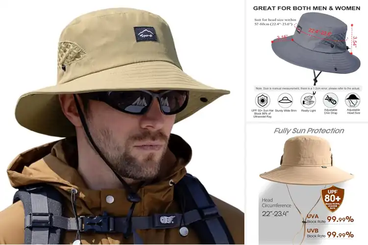 Detailed view of Best Wide Brim Fishing Hats