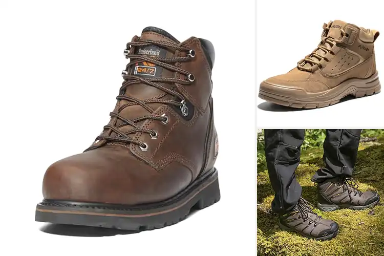 Detailed view of Best Work Boots: Top-Rated Picks for Safety & Comfort